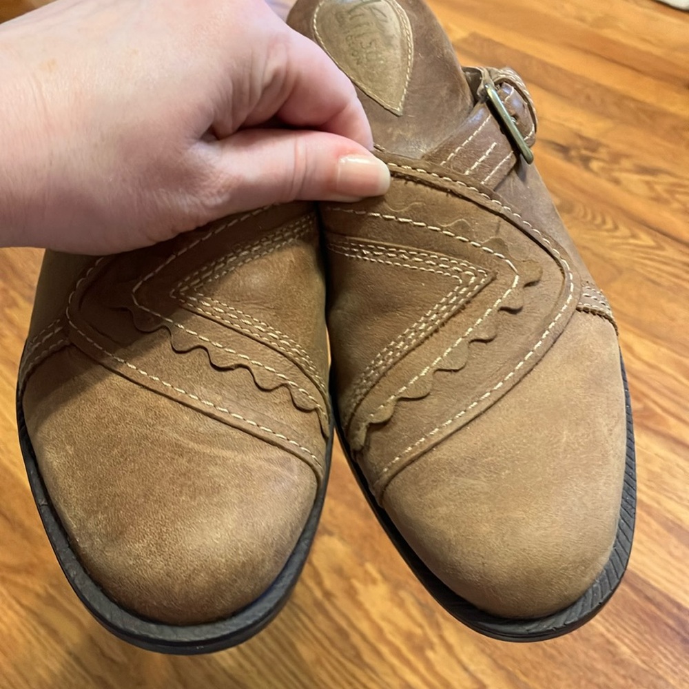 Clark’s Brown Slip-On Shoes
